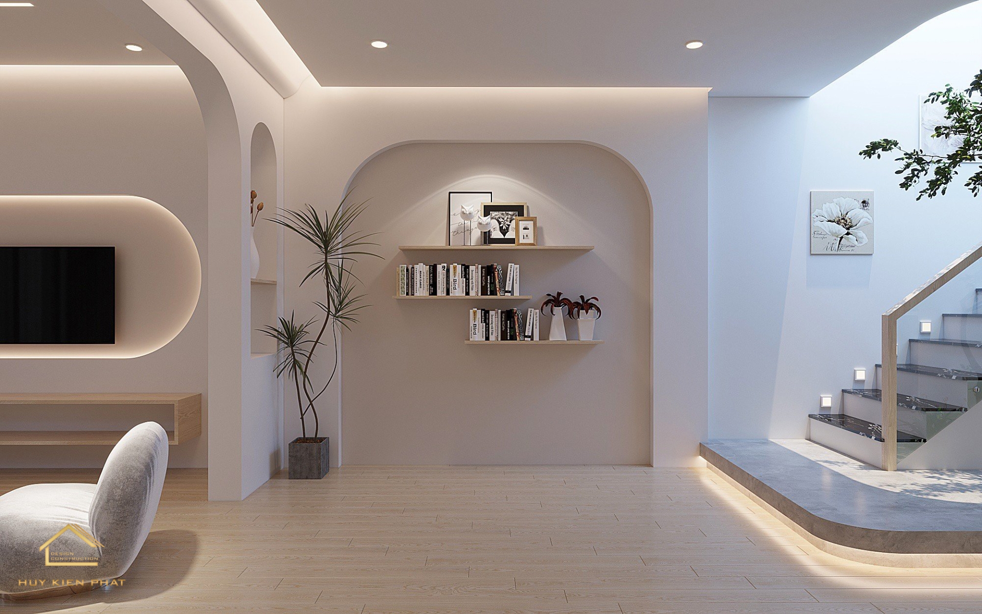 nội thất nhà phố thái 4 tầng siêu đẹp, công năng đầy đủ