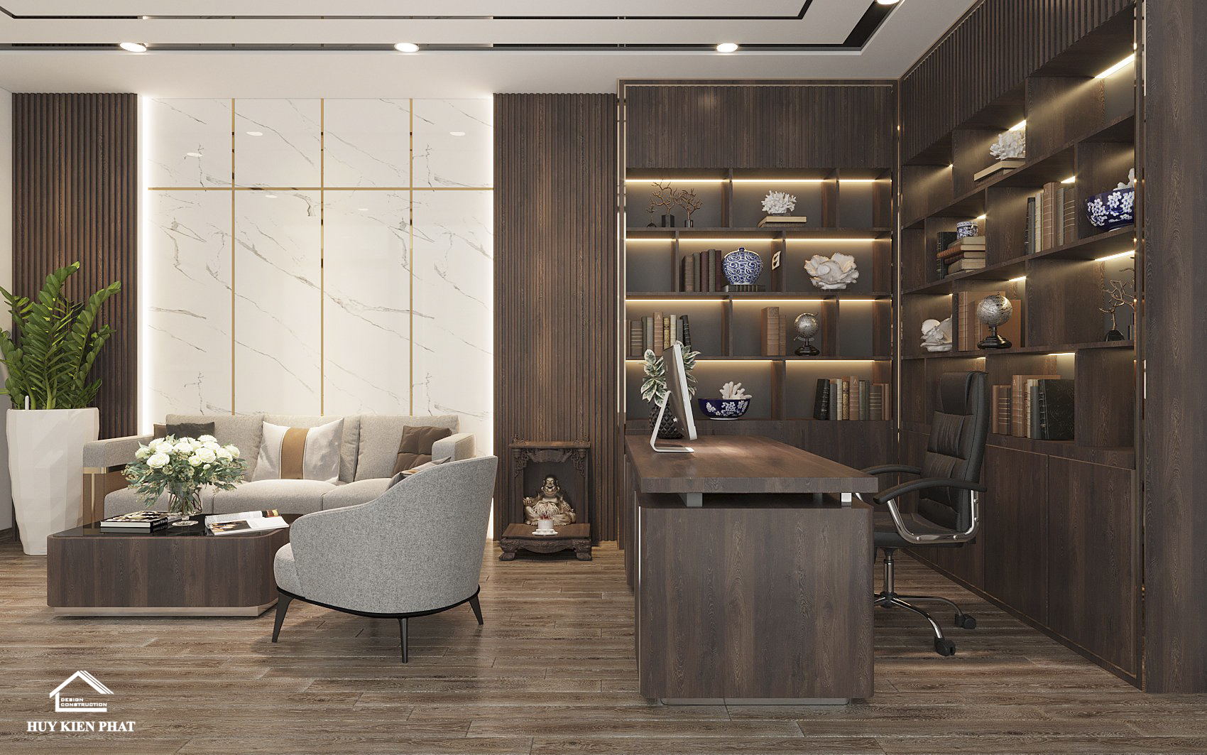 mẫu nhà mái thái 1 tầng siêu đẹp, công năng đầy đủ