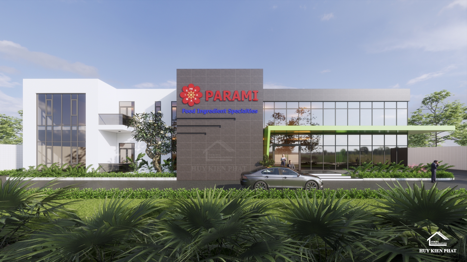 mẫu nhà mái thái 1 tầng siêu đẹp, công năng đầy đủ