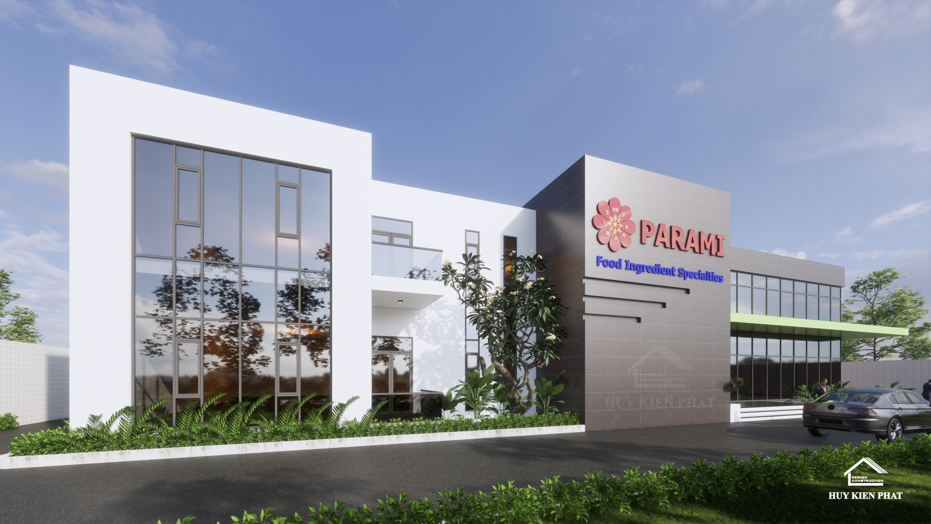 mẫu nhà mái thái 1 tầng siêu đẹp, công năng đầy đủ